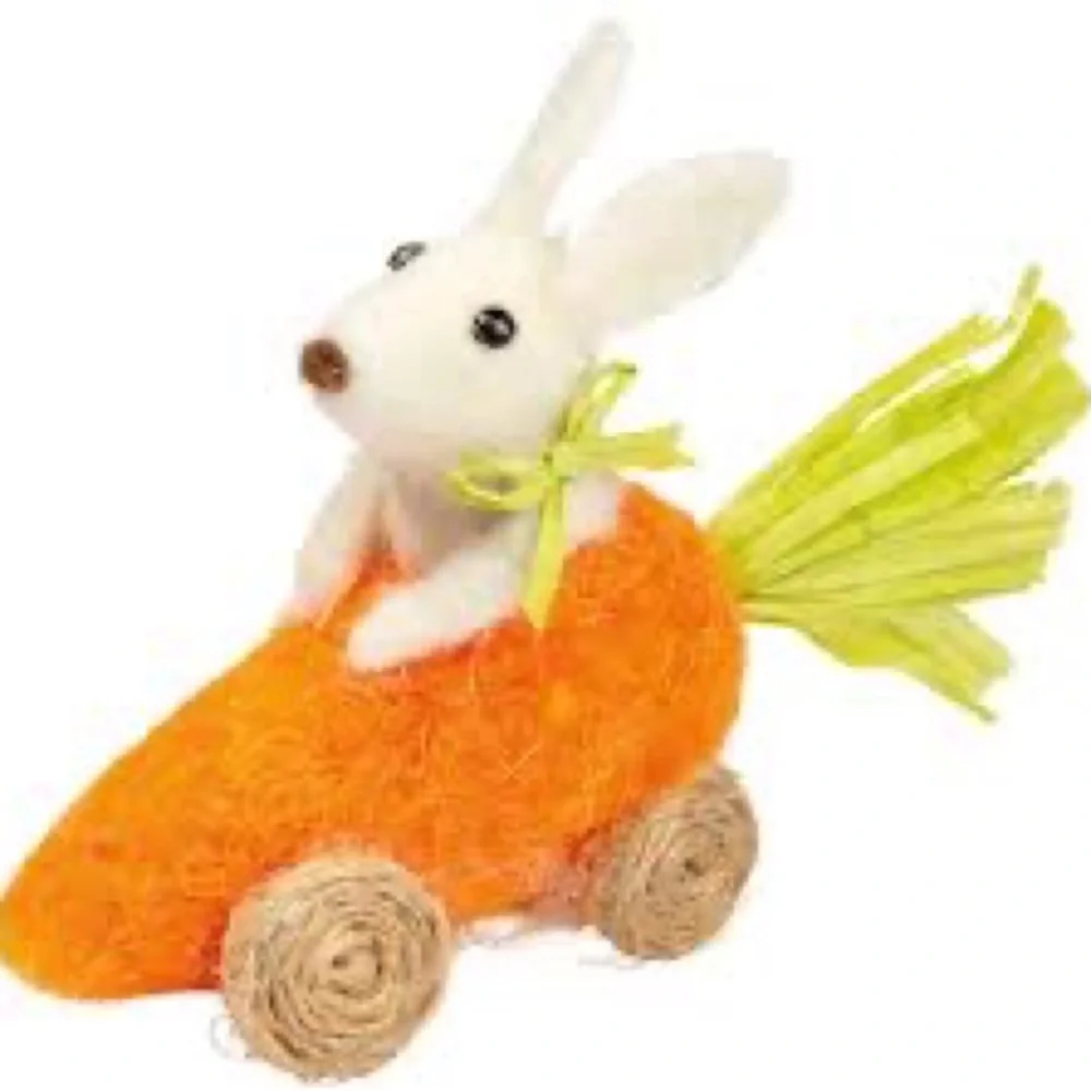 New🌟-Anthropogie-Bunny in Carrot Car